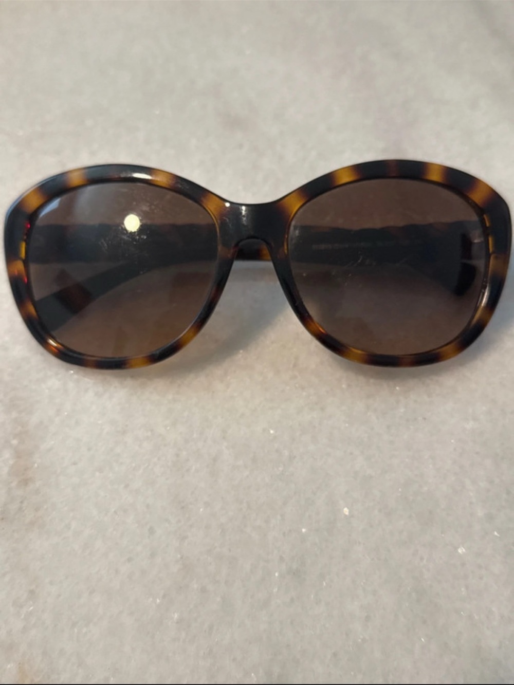 Coach Dark Tortoiseshell Oversized Women's Sunglasses - Brown Lenses